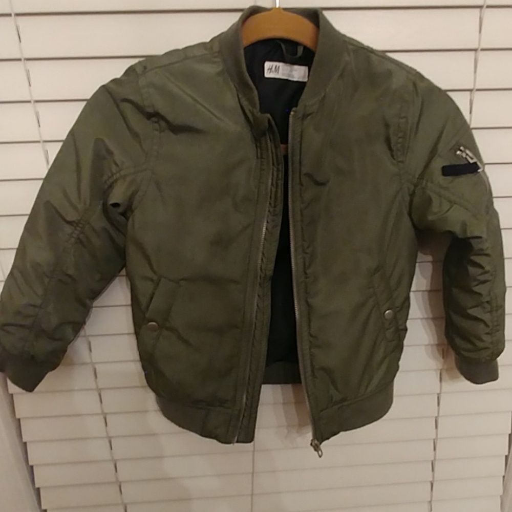 Padded bomber jacket